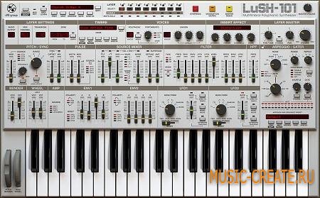 D16 Group Audio Software - LuSH 101 v1.0.0 WiN & MacOSX (TEAM R2R) - синтезатор D16 Group Audio Software - LuSH 101 v1.0.0 WiN & MacOSX (TEAM R2R) - синтезатор