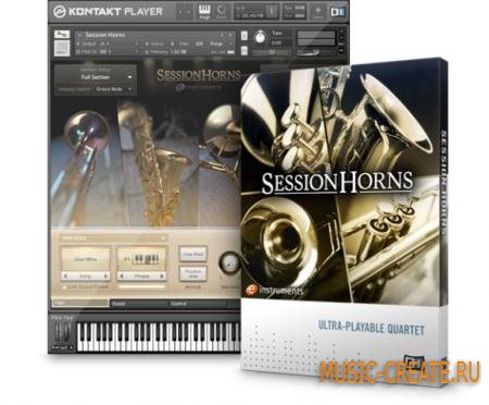 Native Instruments - Session Horns (KONTAKT) - библиотека духовых инструментов Native Instruments - Session Horns (KONTAKT) - библиотека духовых инструментов