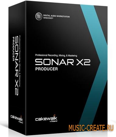 Cakewalk - Sonar X2 Producer (ESD-AiRISO FULL) - программный аудио-миди секвенсор Cakewalk - Sonar X2 Producer (ESD-AiRISO FULL) - программный аудио-миди секвенсор