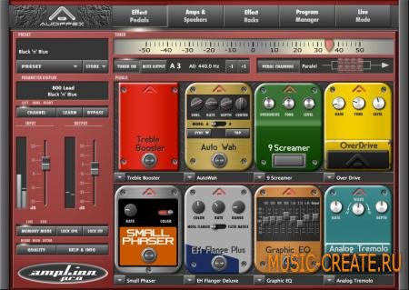 Audiffex - ampLion Pro v1.0.4 WiN/MAC (TEAM ASSiGN) - плагин гитарного усиления