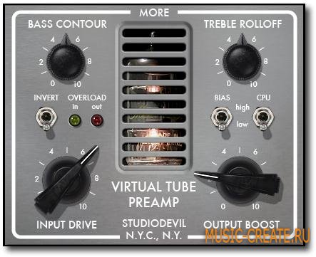 Studio Devil - Virtual Tube Preamp v1.0 (TEAM R2R) - плагин ламповый предусилитель
