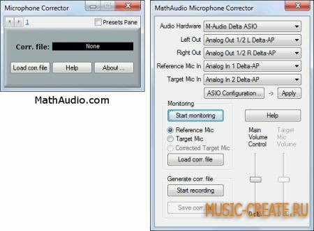 MathAudio - Microphone Corrector v1.4.6 (TEAM R2R) - плагин корректор микрофона MathAudio - Microphone Corrector v1.4.6 (TEAM R2R) - плагин корректор микрофона