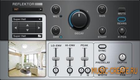 Native Instruments - Reflektor v1.2.0 Win & MacOSX (TEAM R2R) - эффект для Guitar Rig 5 Native Instruments - Reflektor v1.2.0 Win & MacOSX (TEAM R2R) - эффект для Guitar Rig 5