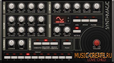 Synth Magic Digital Love Child (KONTAKT) - библиотека звуков синтезаторов 80-х годов