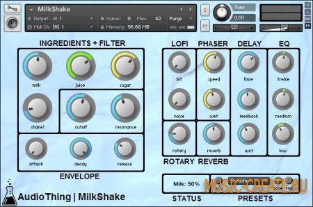 AudioThing - Milkshake KONTAKT (Team Sonitus) AudioThing - Milkshake KONTAKT (Team Sonitus)