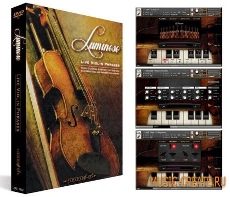 Zero-G - Luminoso (KONTAKT -MAGNETRiXX) - библиотека скрипки