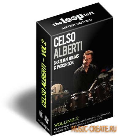 The Loop Loft - Celso Alberti Brazilian Drums and Percussion Vol 2 (MULTiFORMAT) - сэмплы ударных
