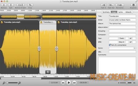 Fission 2.2.2 (Team CORE) - аудио редактор