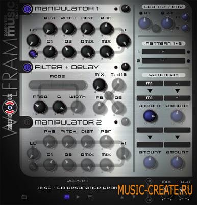 Subsonic Labs - Wolfram CM v1.2.1 (WiN / MAC) - процессор эффектов Subsonic Labs - Wolfram CM v1.2.1 (WiN / MAC) - процессор эффектов