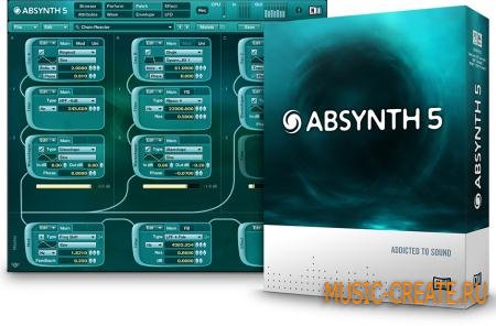 Native Instruments Absynth 5 STANDALONE VST VSTi RTAS v5.1.0 (x86/x64  ASSiGN) - синтезатор