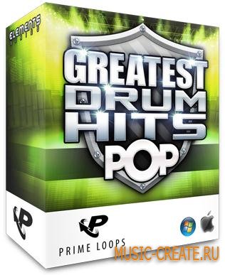 Prime Loops - Greatest Drum Hits - Pop (ACiD WAV MULTi PATCHES) - сэмплы ударных