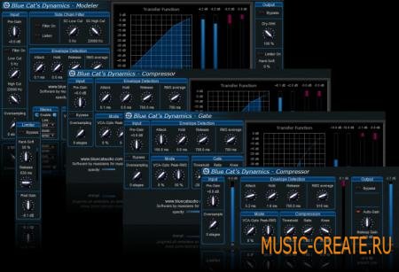 Blue Cat Audio - Dynamics v3.31 x86 x64 (PROPER-CHAOS) - процессор эффекта динамики