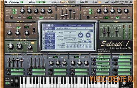 LennarDigital - Sylenth1 v2.21 + 20 Skins - аналоговый / субтрактивный синтезатор