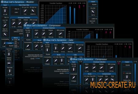 Blue Cat Audio - Dynamics v3.31 x86 x64 (PROPER-CHAOS) - процессор эффекта динамики Blue Cat Audio - Dynamics v3.31 x86 x64 (PROPER-CHAOS) - процессор эффекта динамики