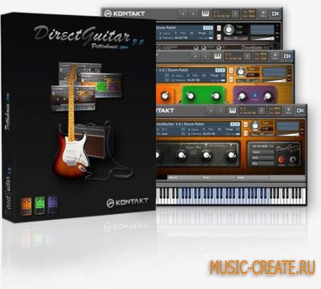 Direct Guitar 3 от Pettinhouse - библиотека сэмплов гитары (KONTAKT) Direct Guitar 3 от Pettinhouse - библиотека сэмплов гитары (KONTAKT)