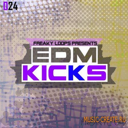 Freaky Loops - Complextro EDM Kicks (WAV) - сэмплы бас-барабанов