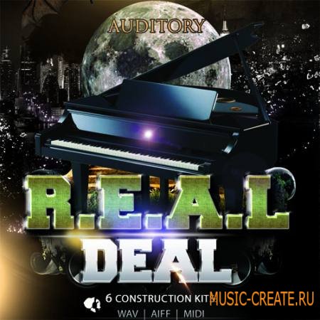 Auditory - Piano: The Real Deal (WAV AiFF MiDi) - сэмплы Hip Hop, R&B, Pop, Cinematic