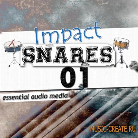 Essential Audio Media - Impact Snares Vol.1 (WAV) - снейры