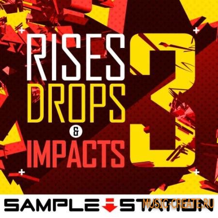 Sample Station - Rises Drops and Impacts 3 (WAV) - звуковые эффекты