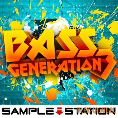 Sample Station - Bass Generation 3 (WAV) - сэмплы Drum & Bass, Breaks, Electro House, Dubstep, Glitch Hop