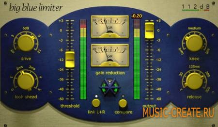112db - Big Blue Limiter v1.1.1 (Team R2R) - плагин лимитер