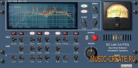 BC Lab - Spectrum Analyzer / Parametric Equalizer v1.0 x86 FINAL WORKING (HY2ROGEN) - параметрический эквалайзер BC Lab - Spectrum Analyzer / Parametric Equalizer v1.0 x86 FINAL WORKING (HY2ROGEN) - параметрический эквалайзер