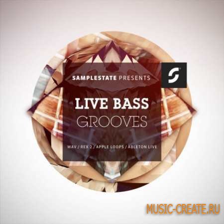 Samplestate - Live Bass Grooves (WAV REX2) - сэмплы бас-гитары