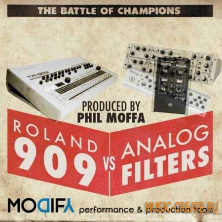 MODIFY - 909 vs Analog Filters (WAV) - драм сэмплы