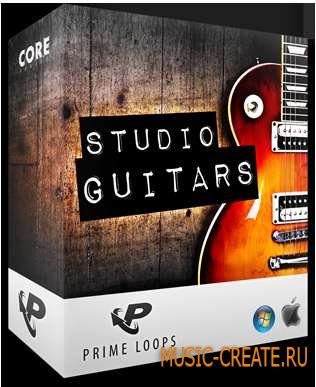 Prime Loops - Studio Guitars (ACiD WAV AiFF REX2 / REASON REFiLL) - сэмплы гитары