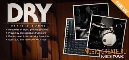 XLN Audio - Dry Beats and Songs MIDI Pak (TEAM R2R) - MIDI для Addictive Drums XLN Audio - Dry Beats and Songs MIDI Pak (TEAM R2R) - MIDI для Addictive Drums