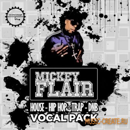 Industrial Strength Records - Mickey Flair Vocal Pack (WAV) - вокальные сэмплы Industrial Strength Records - Mickey Flair Vocal Pack (WAV) - вокальные сэмплы
