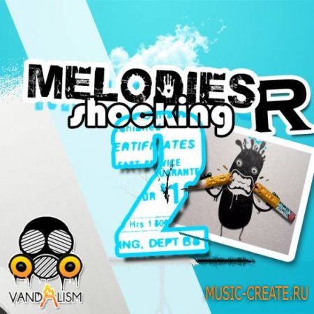 Vandalism - Melodies R Shocking 2 (WAV MIDI) - сэмплы House, Progressive, Electro, Piano House, Pop Vandalism - Melodies R Shocking 2 (WAV MIDI) - сэмплы House, Progressive, Electro, Piano House, Pop