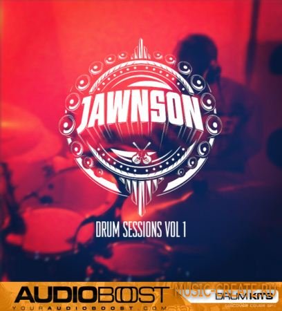 AudioBoost - Jawnson Drum Sessions Vol 1 Drumkit (WAV) - сэмплы ударных