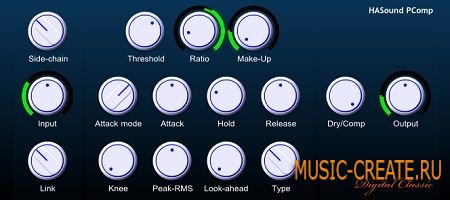 HASound - PComp v1.1 WiN / OSX (Team R2R ) - плагин компрессор