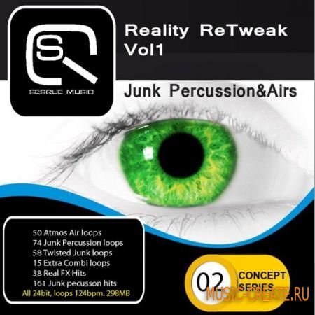 Sesque Sounds - Reality ReTweak Junk Percussion and Airs (WAV) - сэмплы перкуссий Sesque Sounds - Reality ReTweak Junk Percussion and Airs (WAV) - сэмплы перкуссий