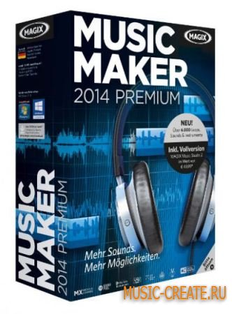 MAGIX - Music Maker 2014 Premium 20.0.3.45 + SoundPack, Vita Effects, Tutorial, Manual MAGIX - Music Maker 2014 Premium 20.0.3.45 + SoundPack, Vita Effects, Tutorial, Manual