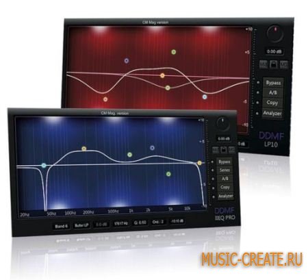 DDMF - CM EQ Pack x86 x64 - плагин для мастеринга, эквалайзер DDMF - CM EQ Pack x86 x64 - плагин для мастеринга, эквалайзер