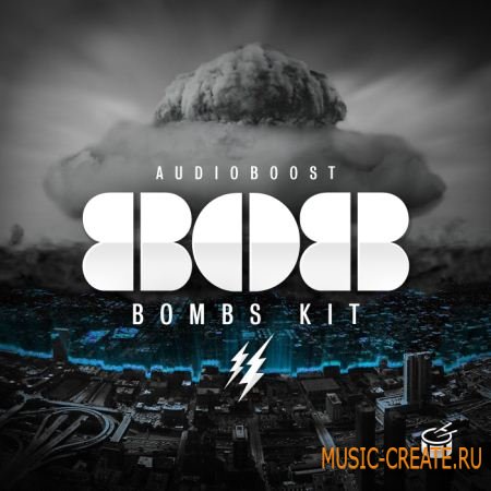AudioBoost - 808 Bombs Kit (WAV) - сэмплы бас-барабанов