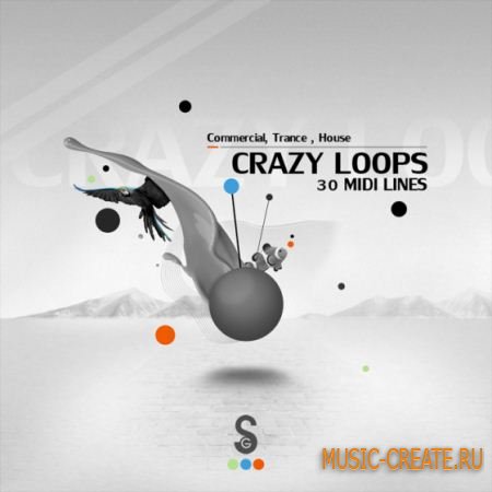 Golden Samples - Crazy Loops Vol.1 (MIDI) - мелодии Ambient, Progressive House, Dance