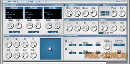 MaxSynths - Cryologic v1.0 VSTi - сентизатор