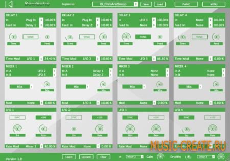 Inear Display - BowEcho v1.0 VST x86 x64 (Team CHAOS) - плагин дилэй Inear Display - BowEcho v1.0 VST x86 x64 (Team CHAOS) - плагин дилэй