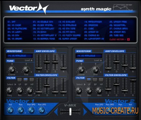 Synth Magic - Vector X (KONTAKT) - библиотека звуков Prophet VS Synth Magic - Vector X (KONTAKT) - библиотека звуков Prophet VS