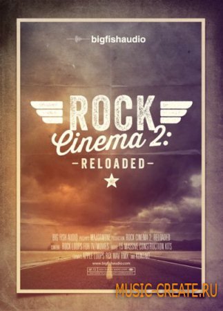 Big Fish Audio - Rock Cinema 2 Reloaded (MULTiFORMAT) - сэмплы Rock Big Fish Audio - Rock Cinema 2 Reloaded (MULTiFORMAT) - сэмплы Rock
