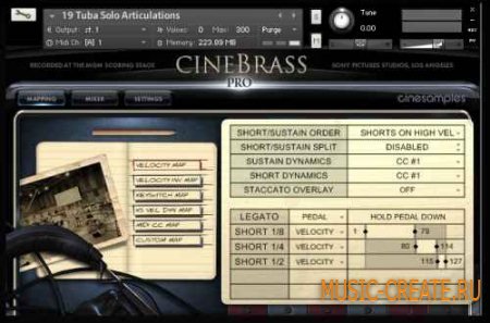 Cinesamples - CineBrass PRO Expansion (KONTAKT) - библиотека звуков медных духовых инструментов