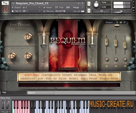 8DIO - Requiem Professional v.1.1 (KONTAKT) - библиотека звуков хора