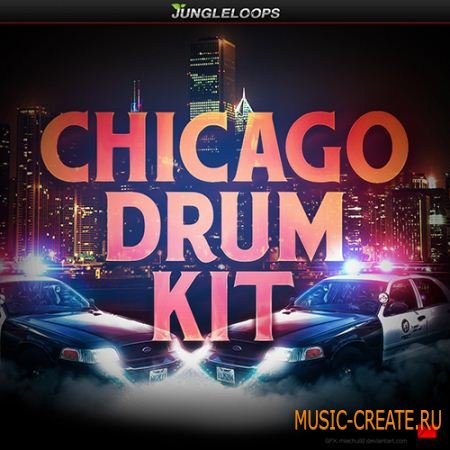 Jungle Loops - Chicago Drum Kit (WAV) - сэмплы Trap, Hip Hop