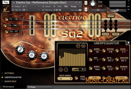 Soundiron - Electric Saz (KONTAKT) - библиотека звуков элетрического саза