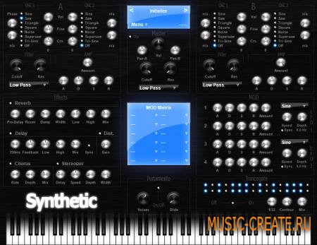 SBAudio - Synthetic v1.1.0 (Team R2R) - синтезатор SBAudio - Synthetic v1.1.0 (Team R2R) - синтезатор