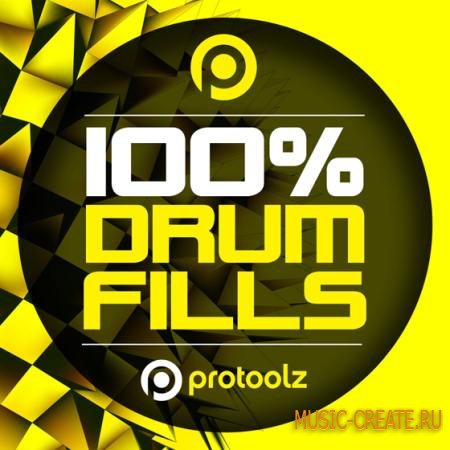 Protoolz - 100 Percent Drum Fills (WAV) - сэмплы ударных