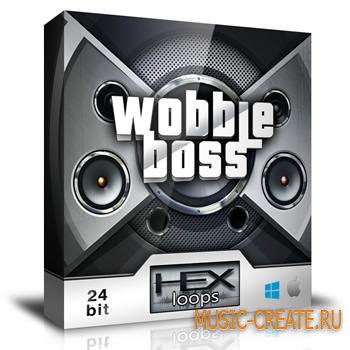Hex Loops - Wobble Boss Sample Pack (WAV AiFF NI MASSiVE) - сэмплы басов, ударных